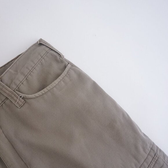 Gravel Gear Tan Fleece Lined Winter Warm Heavyweight Cotton Cargo Pants 32X30 - Picture 10 of 16